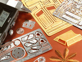 Hobby etching parts